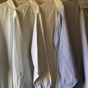 Brooks Brothers 18 36 LS XXL SHIRTS LOT